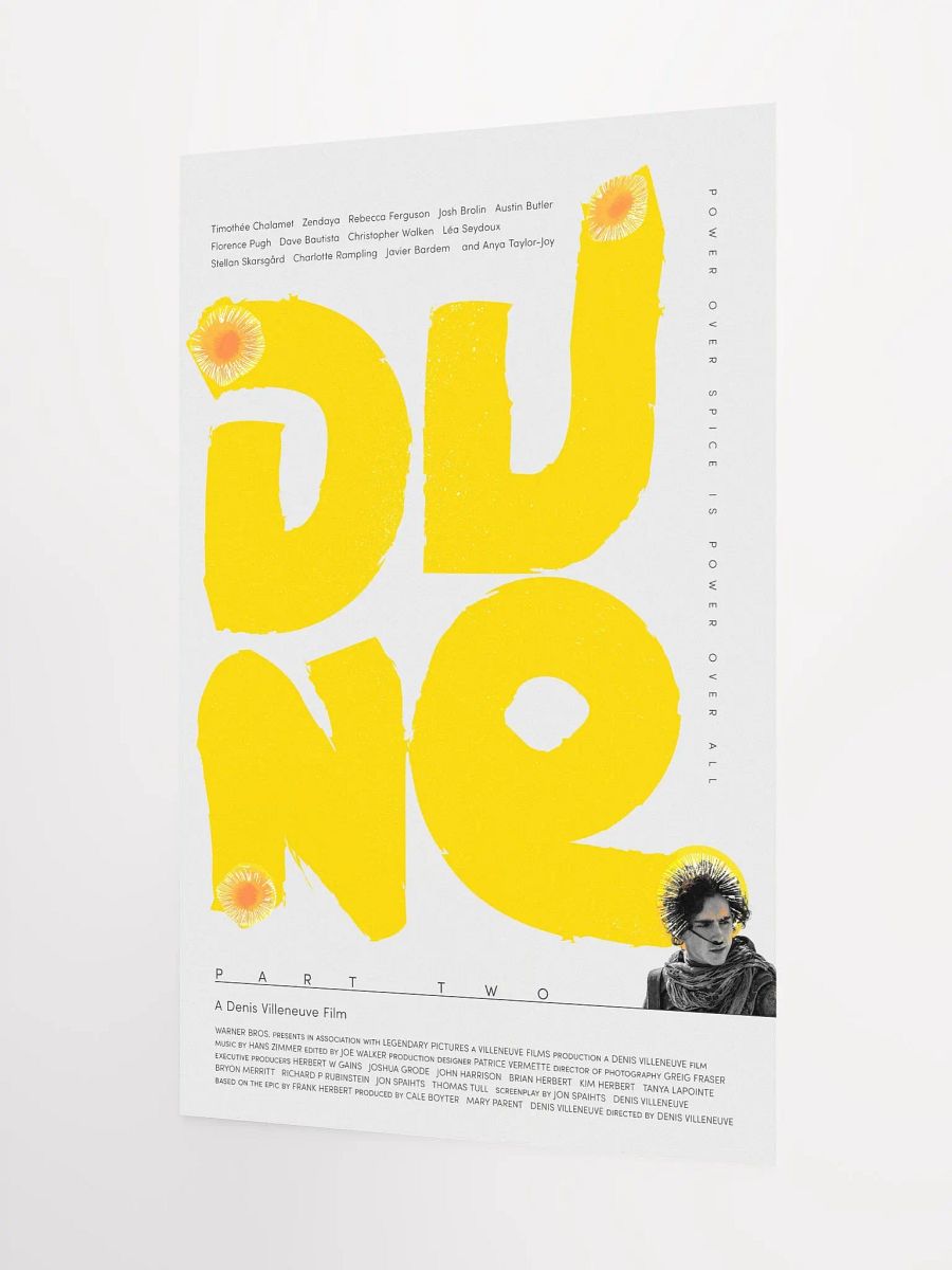 Dune 2 Movie Poster product image (3)