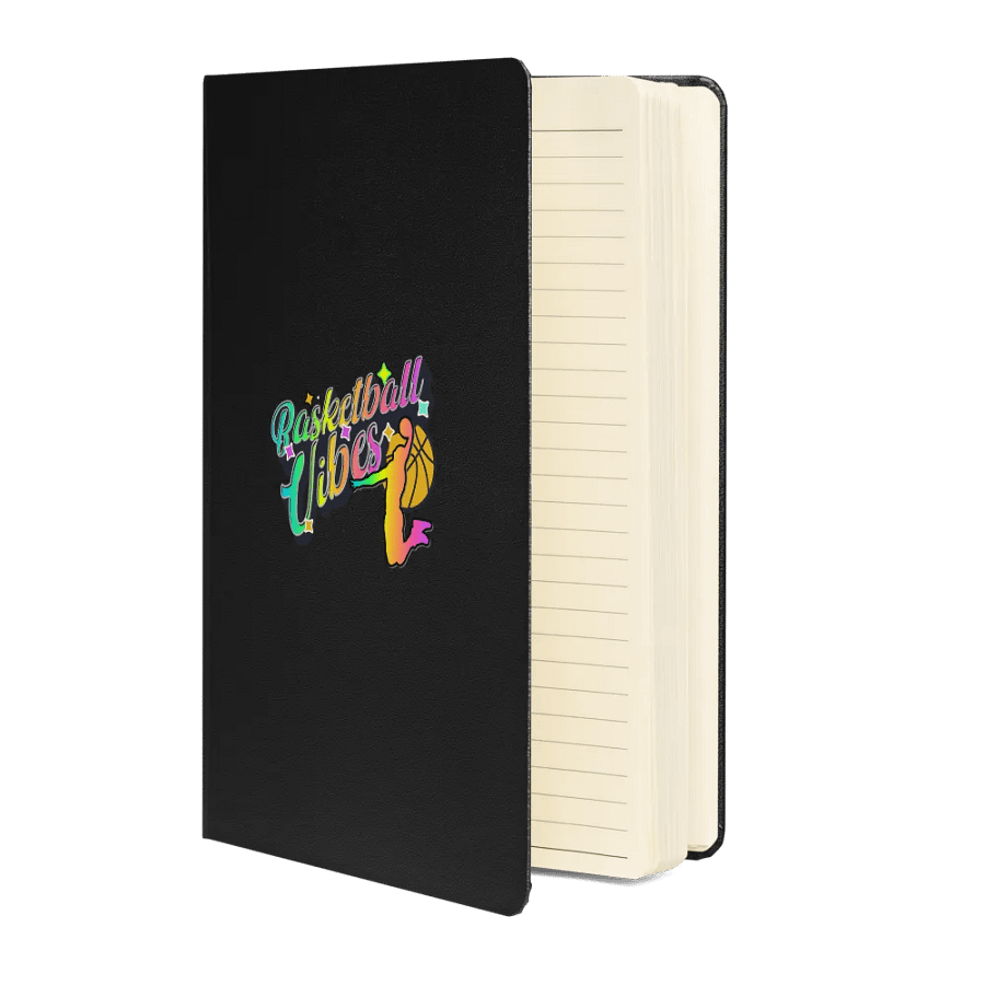 Basketball Vibes Rainbow Hardcover Notebook product image (2)