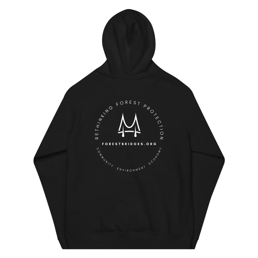 Forest Bridges Fall Colors Hoodies with Greyscale Logo & Emblem on Back product image (6)