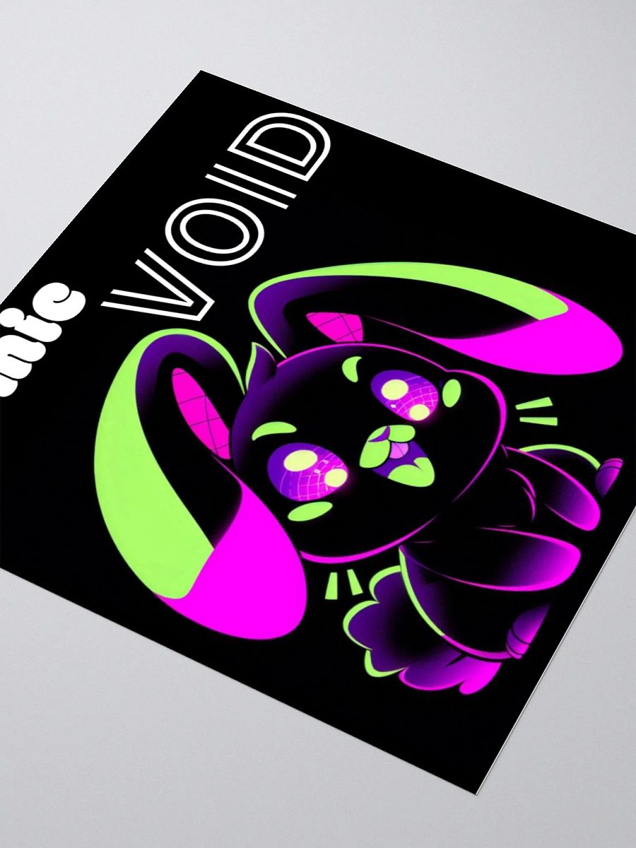 Cosmic VOID Bunny Sticker product image (3)