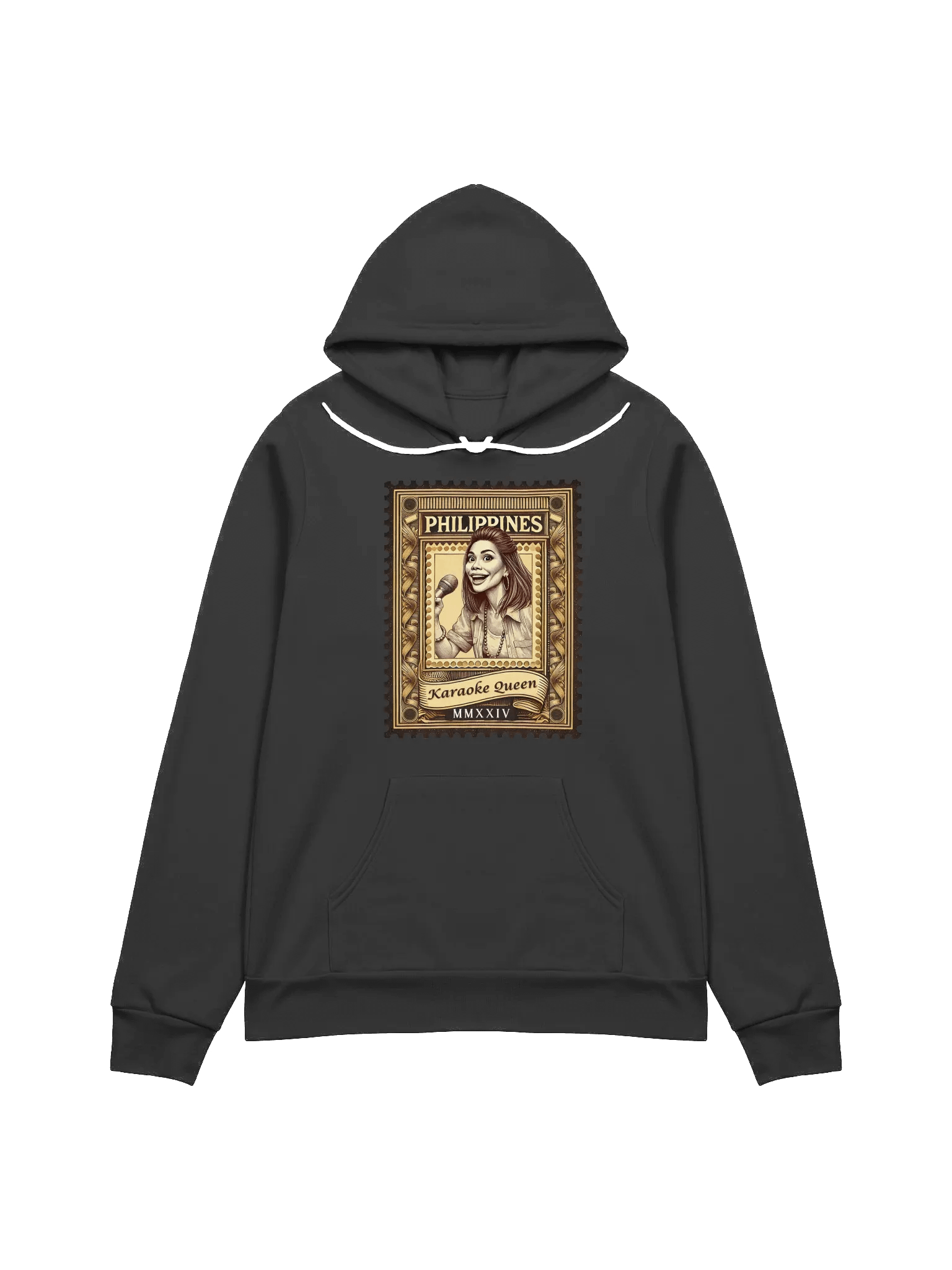 Karaoke Queen Stamp Hoodie product image (2)