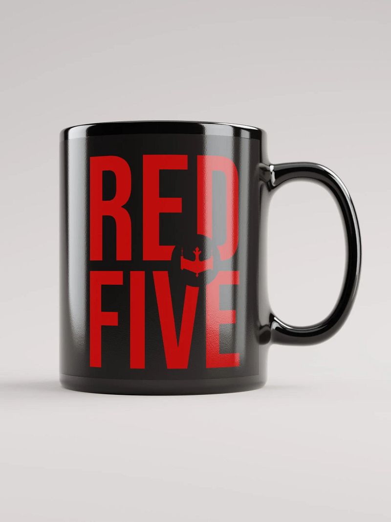 Black/Red Mug