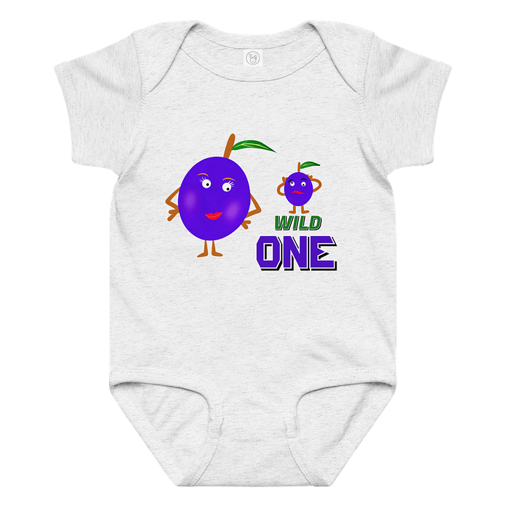 Wild One Baby Jersey Bodysuit product image (6)