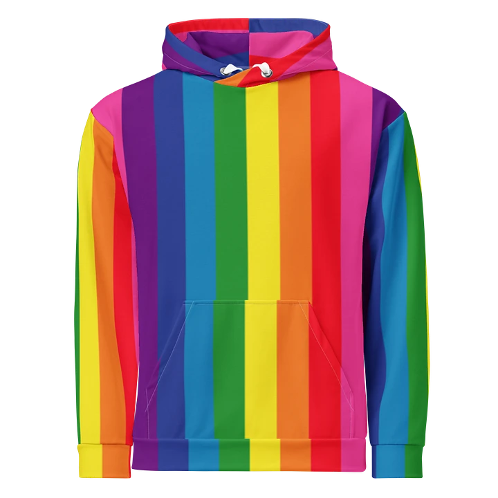 1978 Rainbow Pride Flag = 8-Color - All-Over Print Hoodie product image (1)