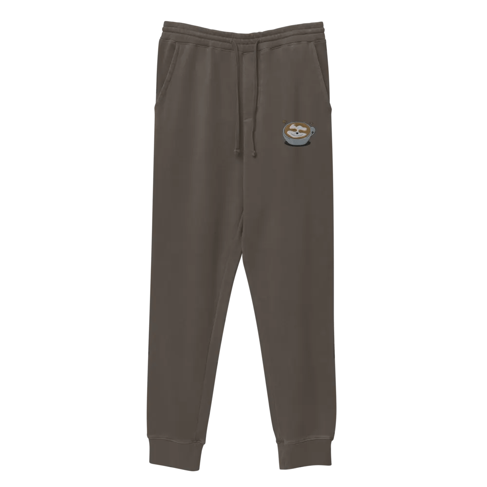 Coffee Embroidered Sweatpant product image (4)