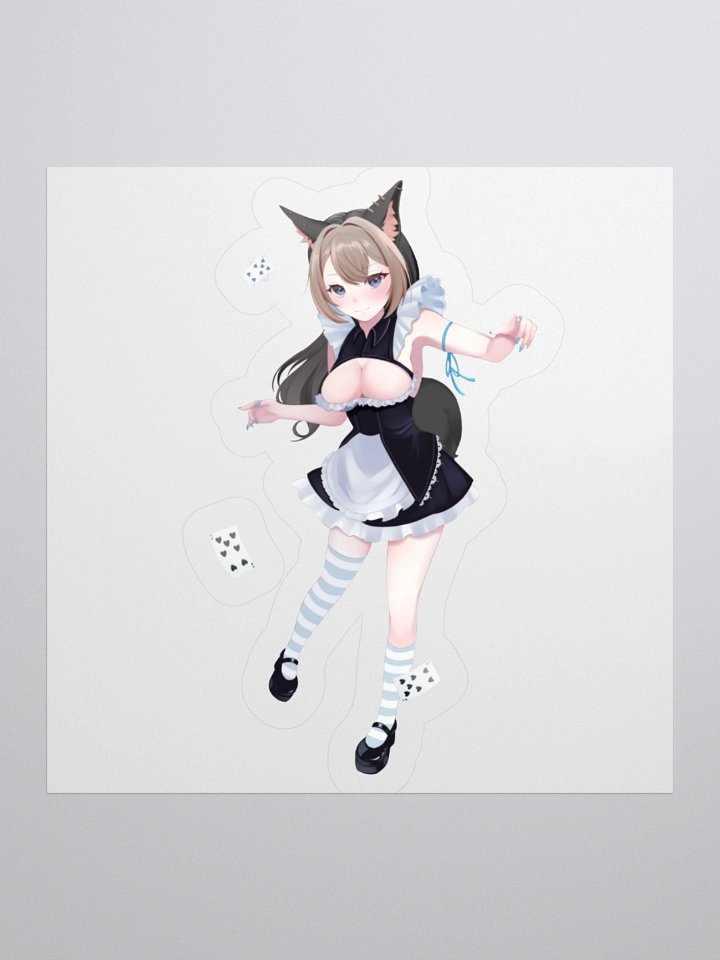 White Girl Wonderland sticker product image (1)