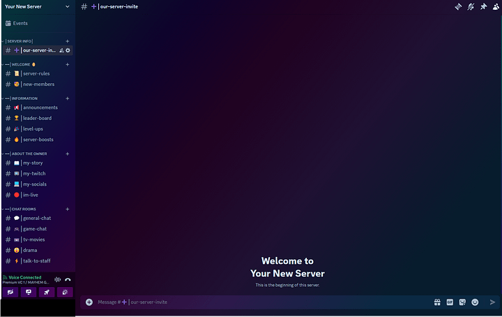 Discord Server for Streamers (Mayhem Inspired) product image (1)