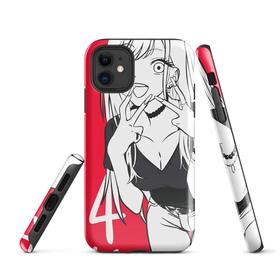 My Dress-Up Darling iPhone Tough Case – Marin Kitagawa Manga Art product image (1)