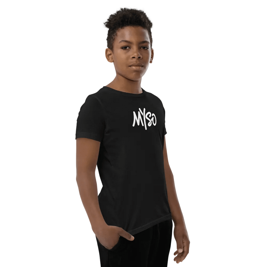 MYSO Youth T-Shirt - White Logo product image (9)