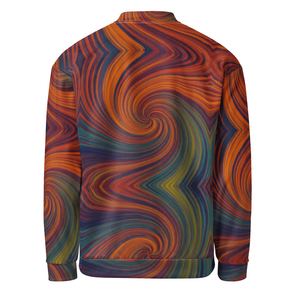 Swirls All-Over Bomber Jacket product image (2)