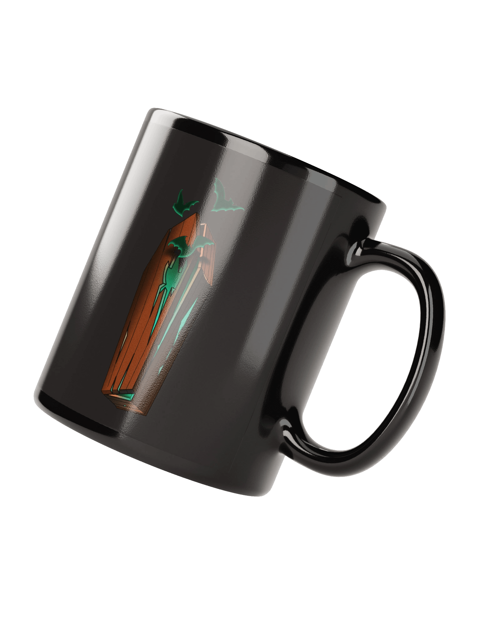 Coffin - Black Glossy Mug product image (3)