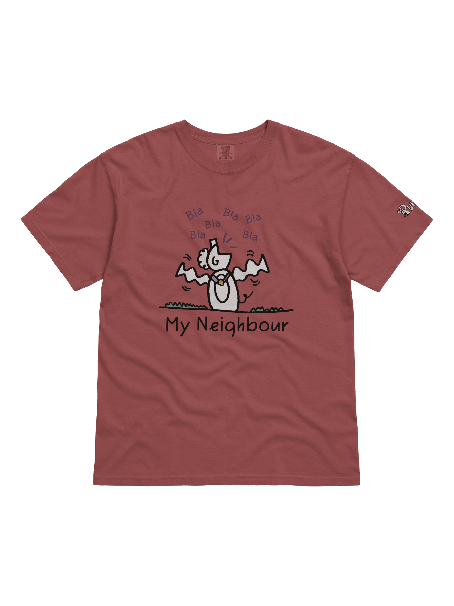 'My Neighbour' Pupsies! Heavyweight T-Shirt product image (1)
