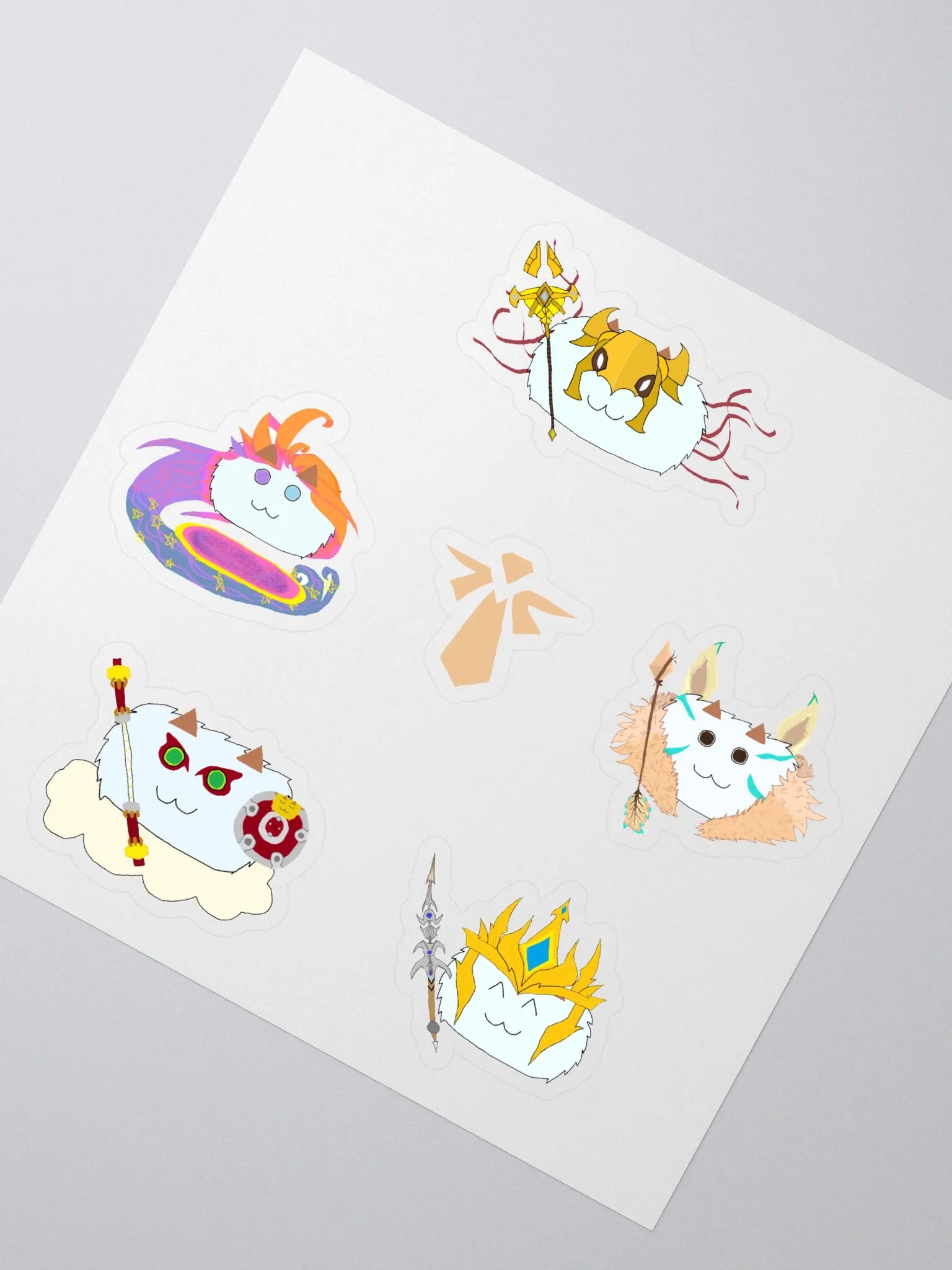 Off-Meta Supports Sticker Sheet product image (2)