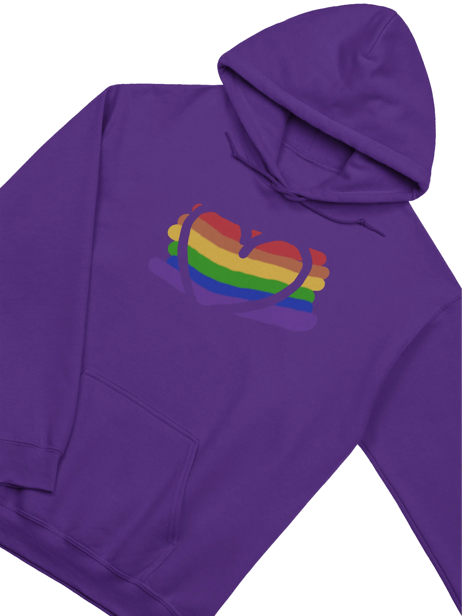 Rainbow Heart Hoodie product image (6)