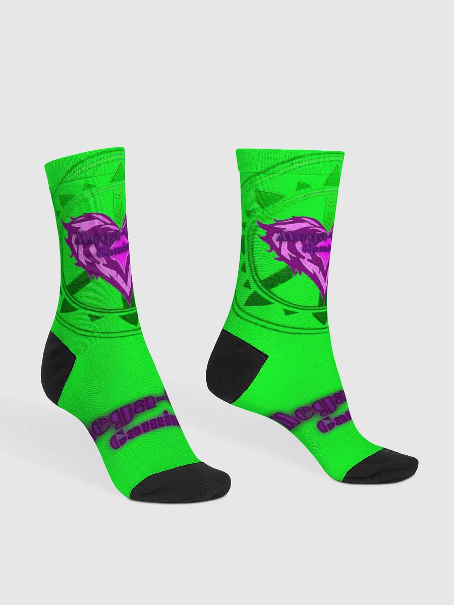 green and purple mega-corp socks product image (3)