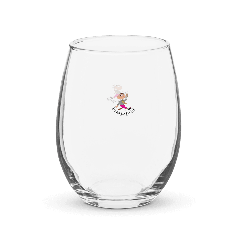 Pixel Party Stemless Wine Glass product image (3)