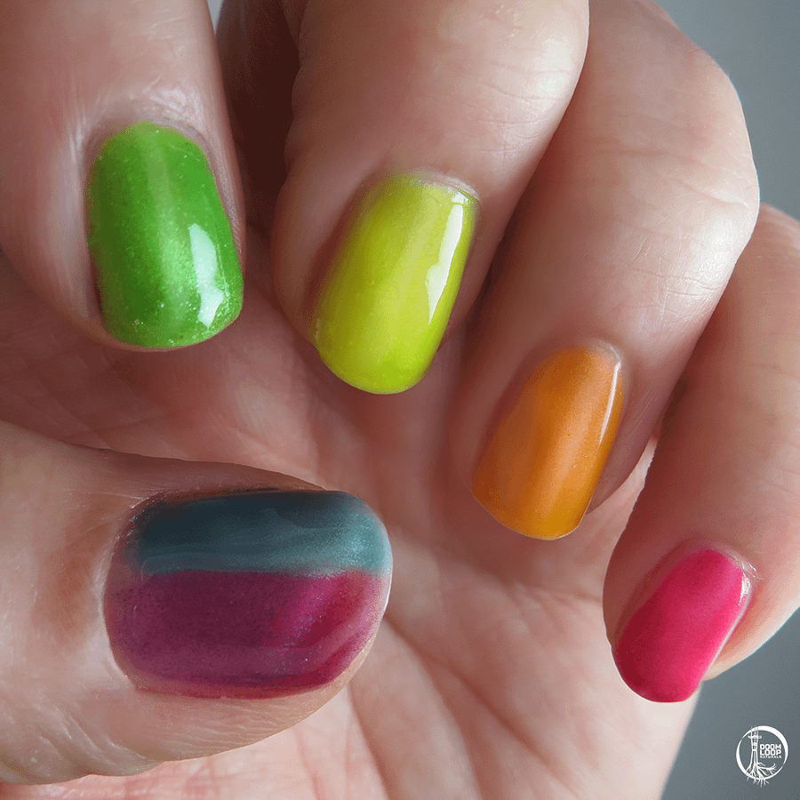 PRIDE IS ELECTRIC - Neon Jelly Magnetic Shimmer Rainbow Set product image (3)