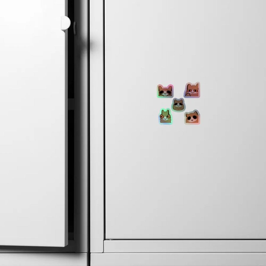 Yuni Uhu - Holographic Sticker Set product image (6)