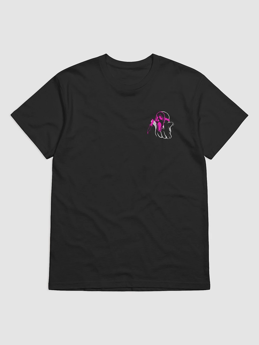 Pink Scream Gh0stie Tee - Black product image (1)