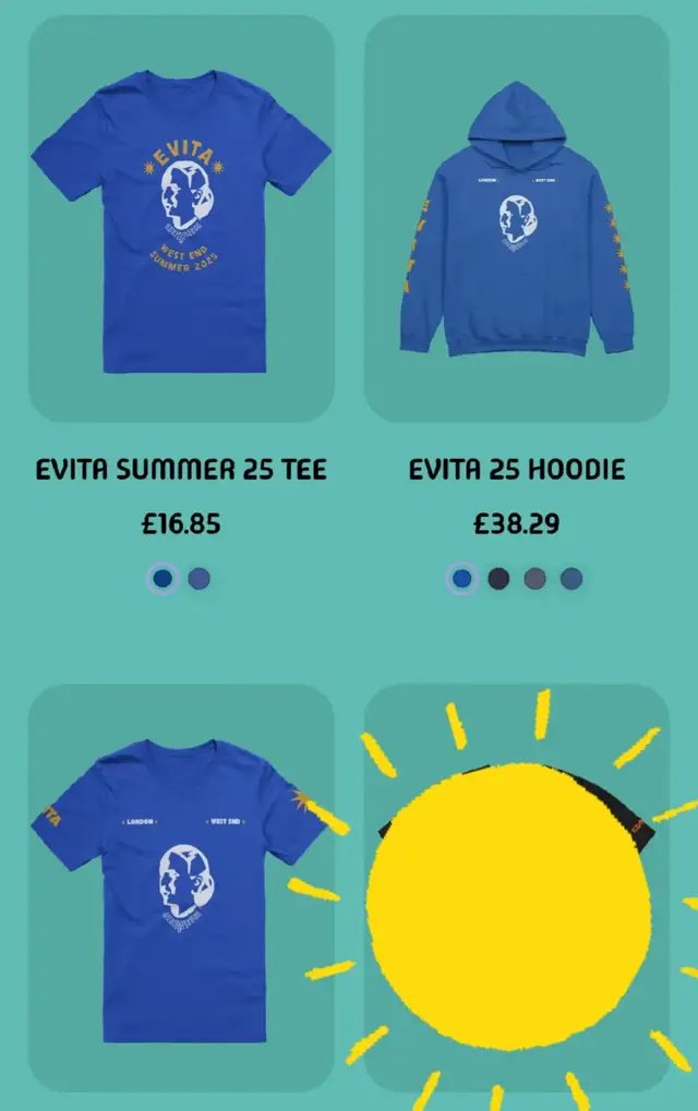☀️ EVITA SUMMER LIVES ON! LONG LIVE EVITA SUMMER! ☀️ Happy Cast Recording Day! And confirmation that we're getting the full album, which it absolutely deserves! Evita tees and hoodies available on my shop so you can continue Evita summer even though it's suddenly cold af in the UK #evita #evitasummer #evitawestend #rachelzegler 