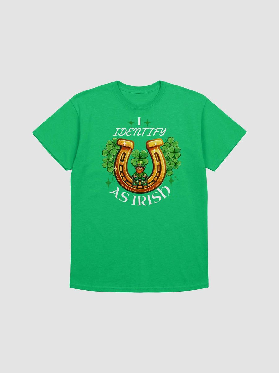 I Identify as Irish Tee: Lucky Charm Edition! product image (2)