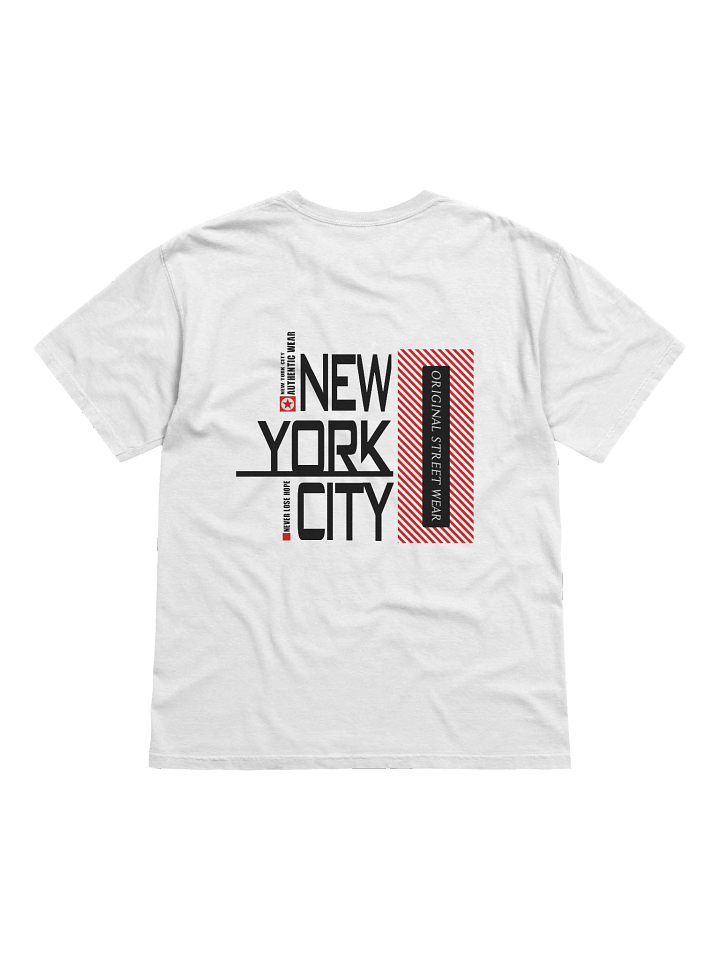 NEW YORK CITY Streetwear T-Shirt – Urban Bold Graphic Design product image (2)