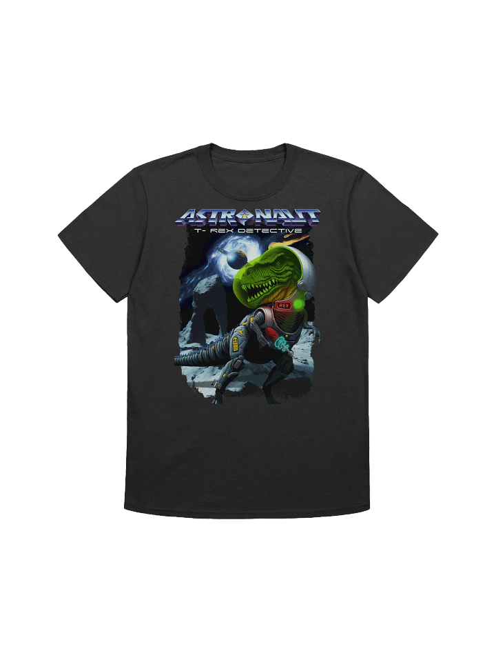 Astronaut T-Rex Adventure Softstyle T-Shirt product image (1)