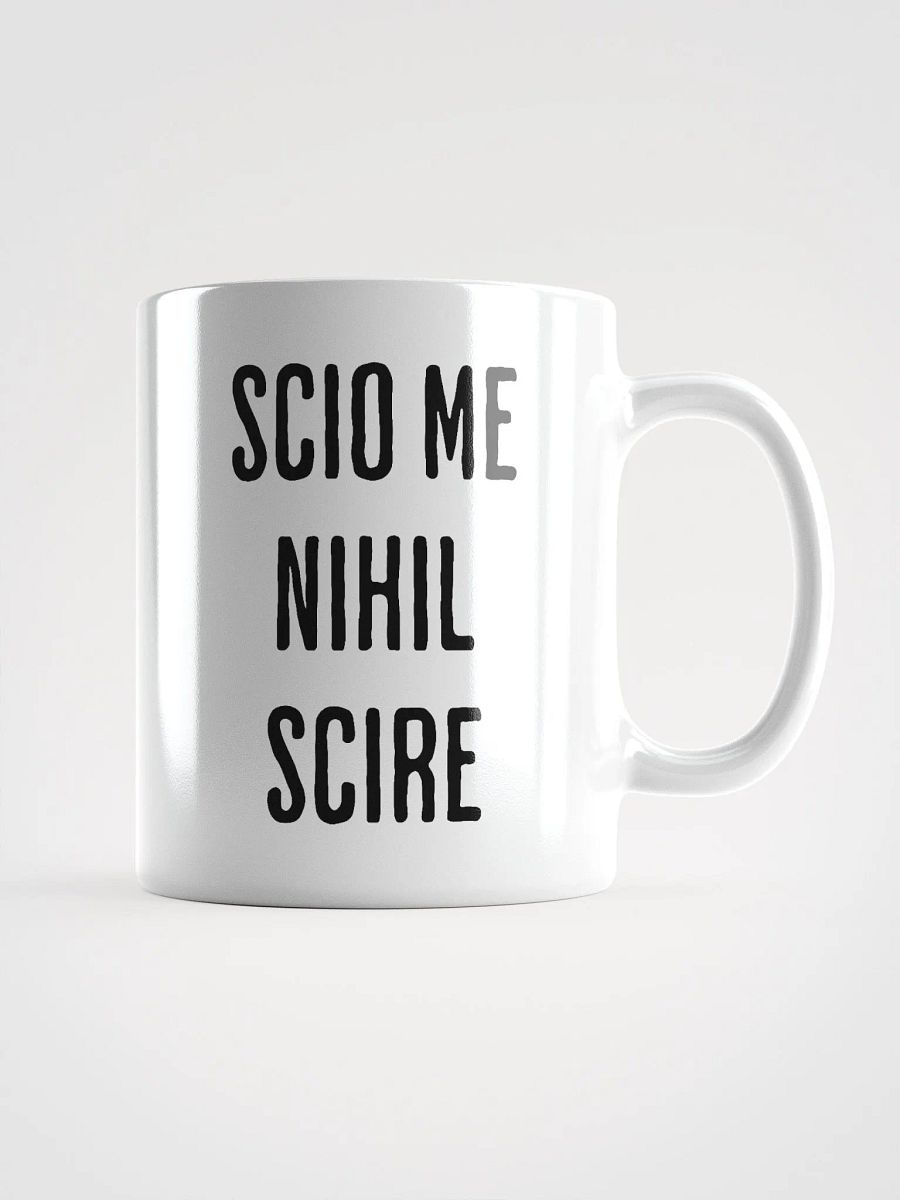 Scio Me Nihil Scire Mug product image (4)