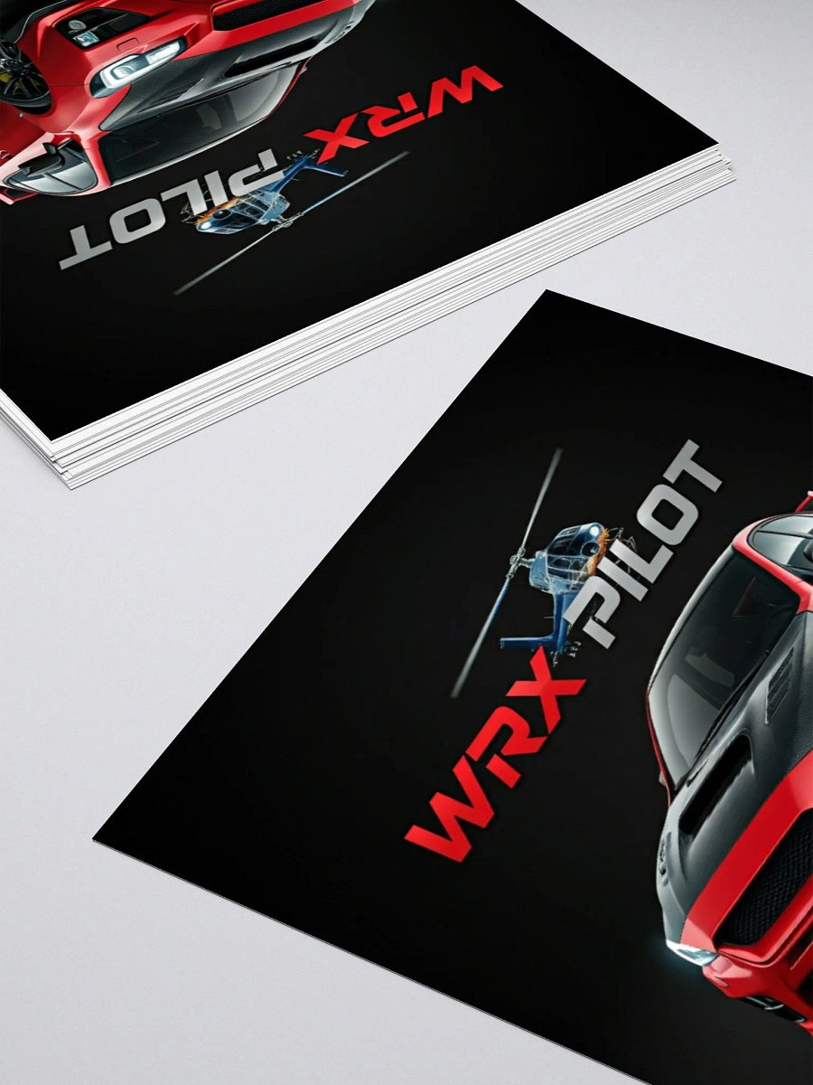 WRX.PILOT Sticker 3x3 product image (5)