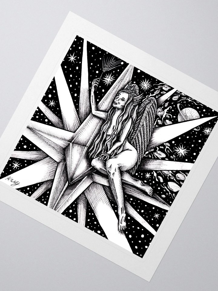 Virgo Zodiac Kiss Cut Stickers product image (2)