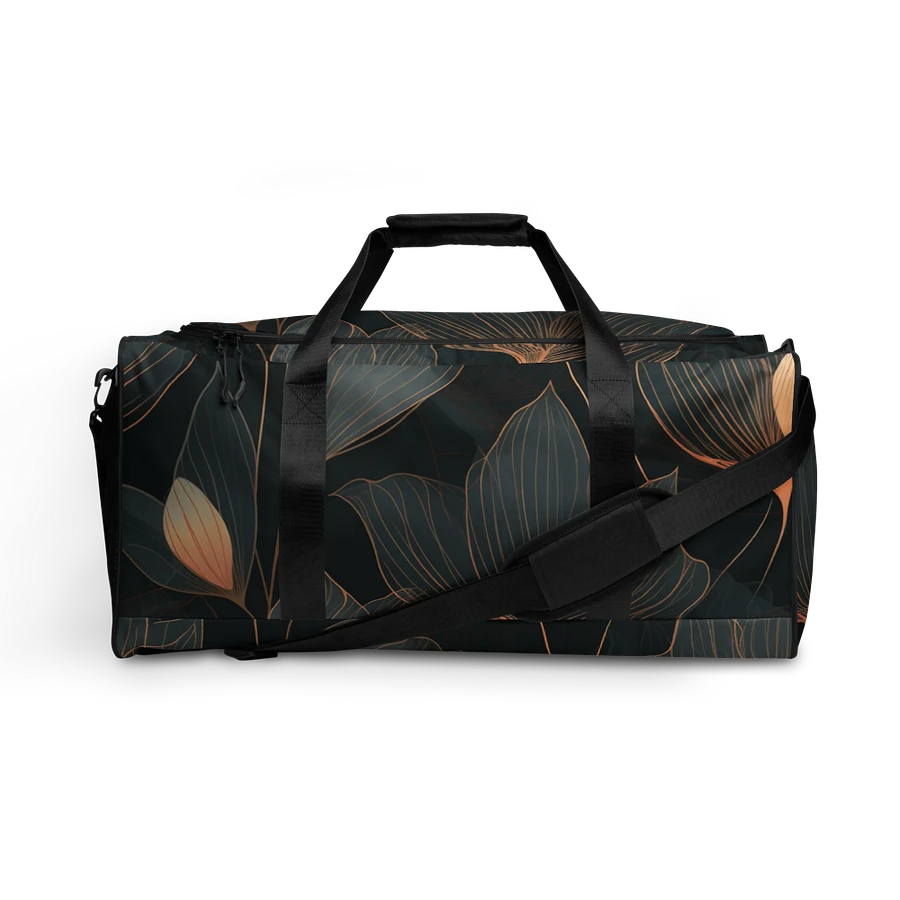 Golden Botanical Elegance Duffle Bag product image (3)