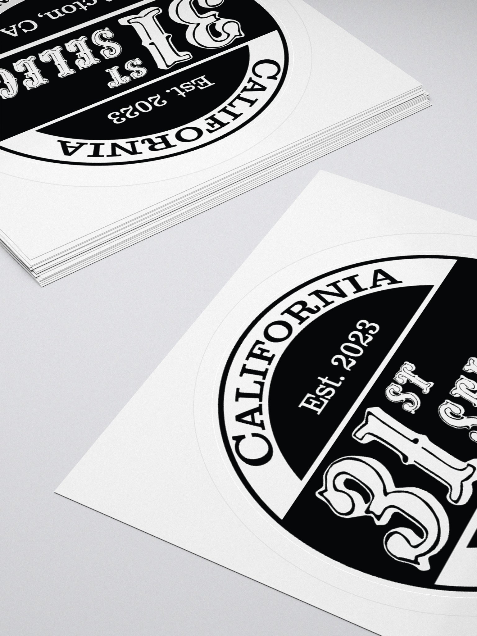 "Button" Label Sticker product image (4)