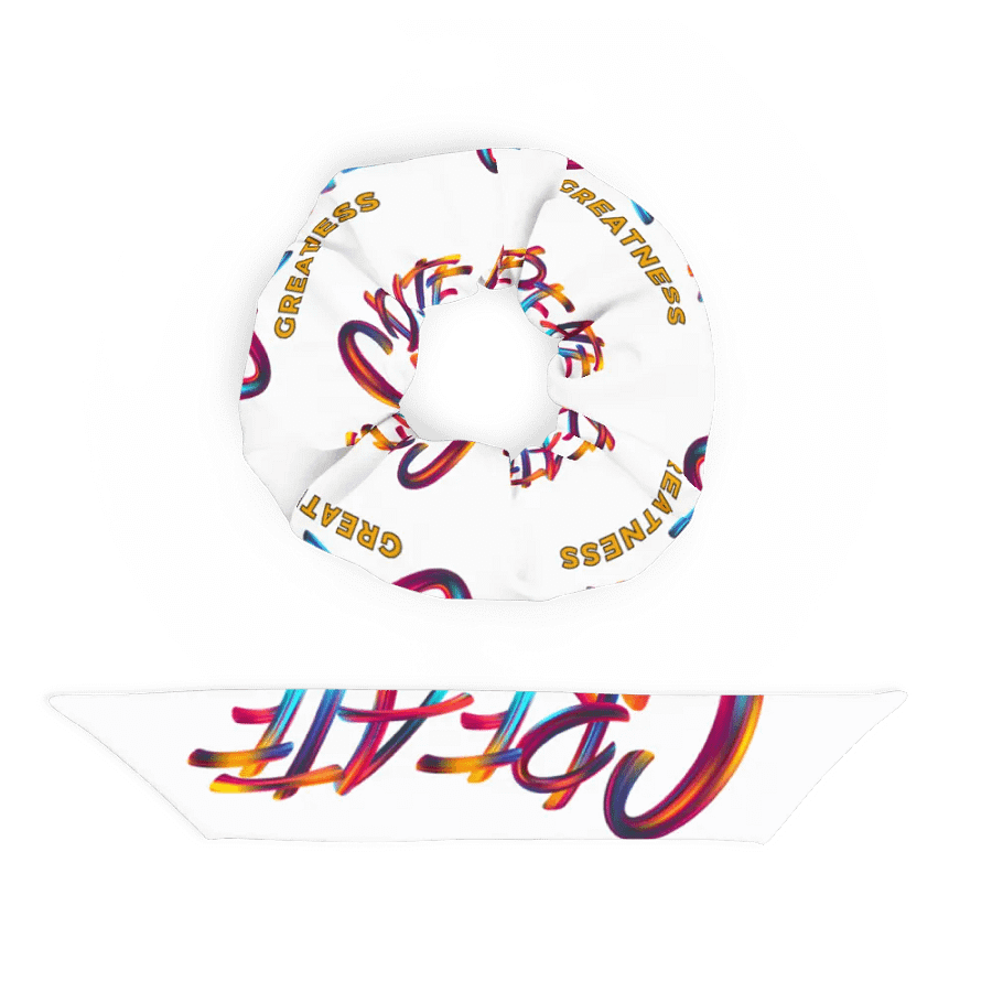 Create Greatness All-Over Scrunchie product image (5)