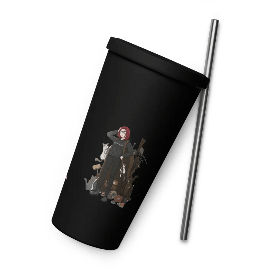 Loot Joblin Insulated Tumbler with a Straw product image (52)