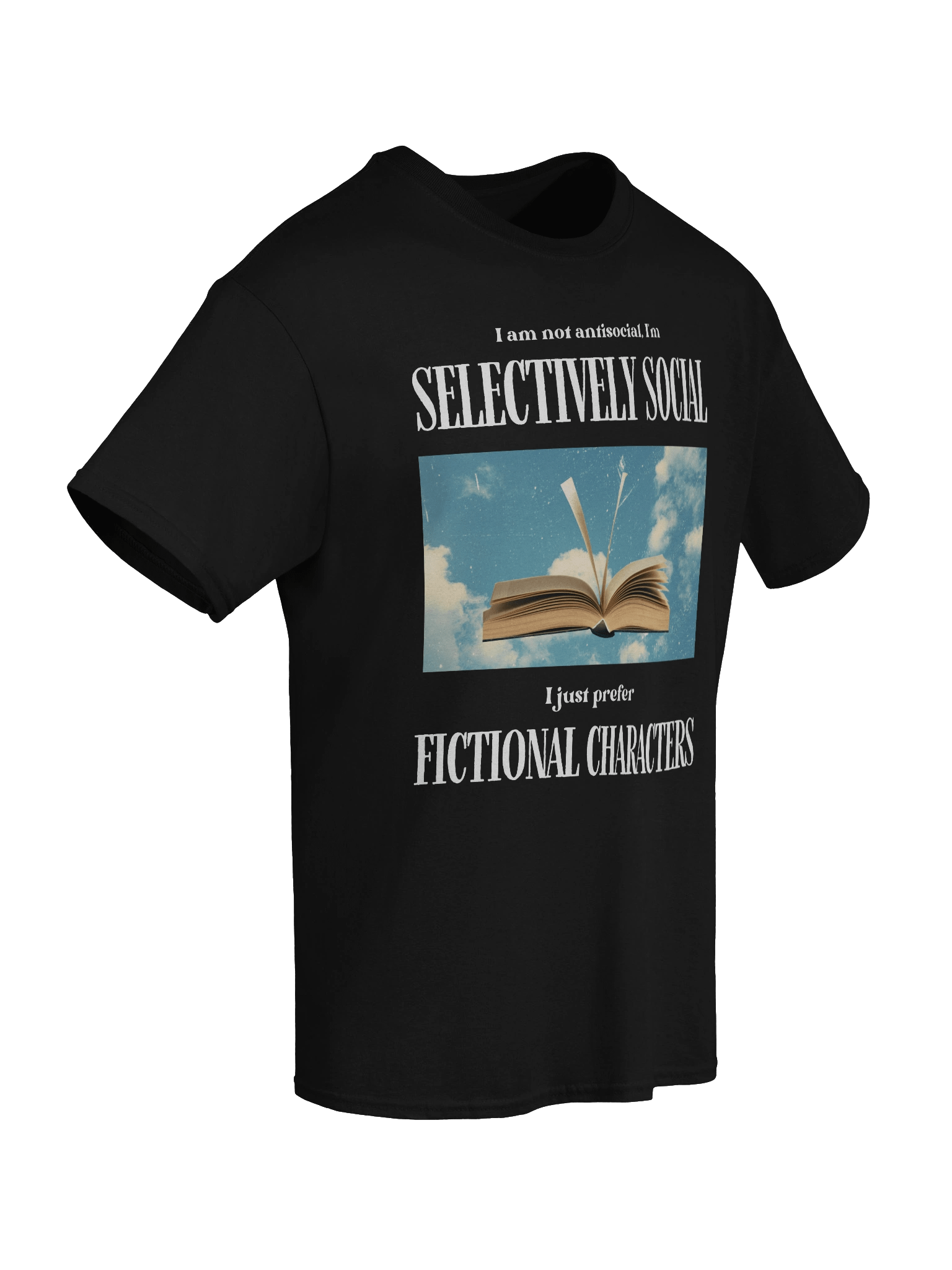 I am not antisocial, I'm selectively social unisex T-shirt product image (3)