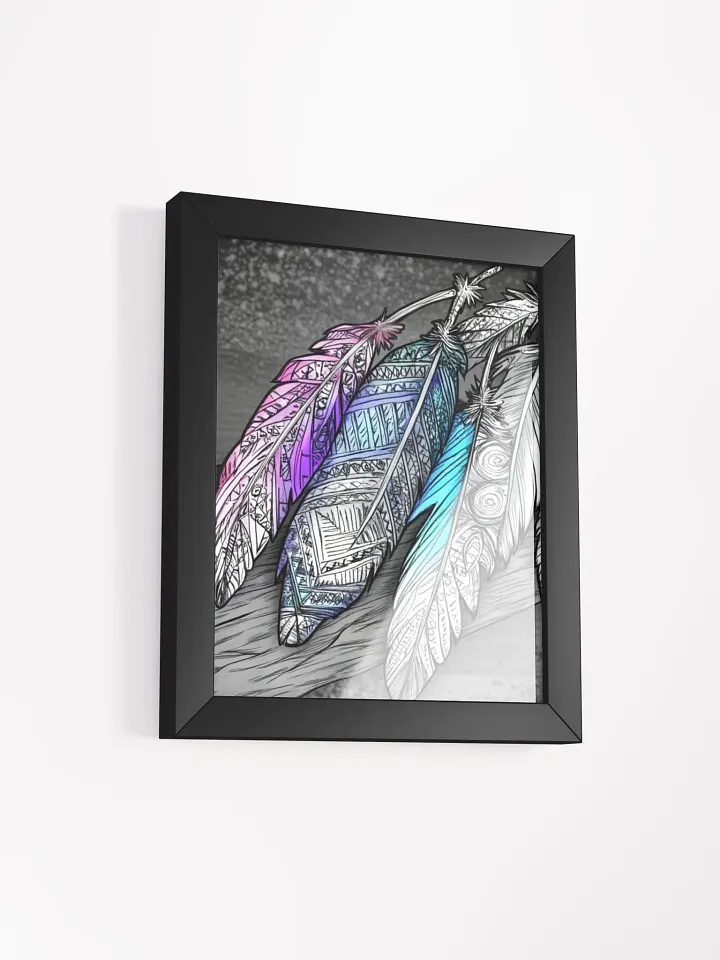 G Feathers, Framed Matte Poster product image (2)