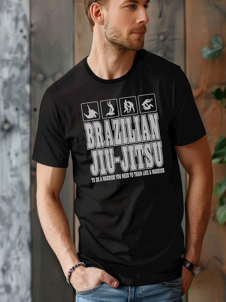 Brazilian Jiu Jitsu Shirt BJJ Shirt Men Women product image (1)