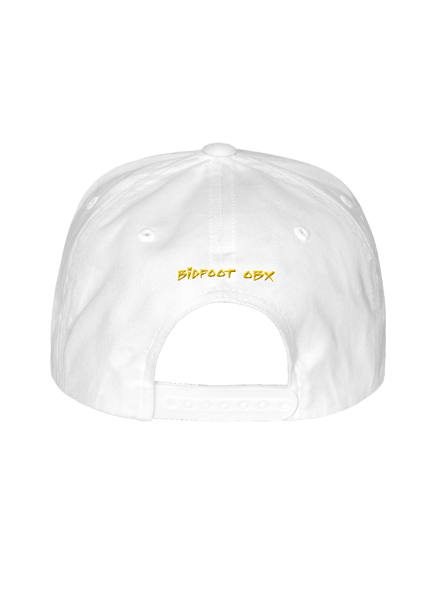Classic Logo White Snapback 100% Cotton Twill – Classic Logo Edition product image (4)