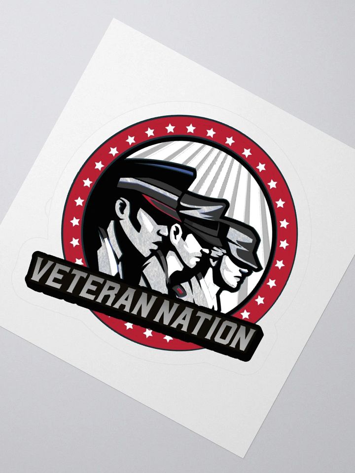 Veteran Nation Kiss Cut Stickers product image (6)