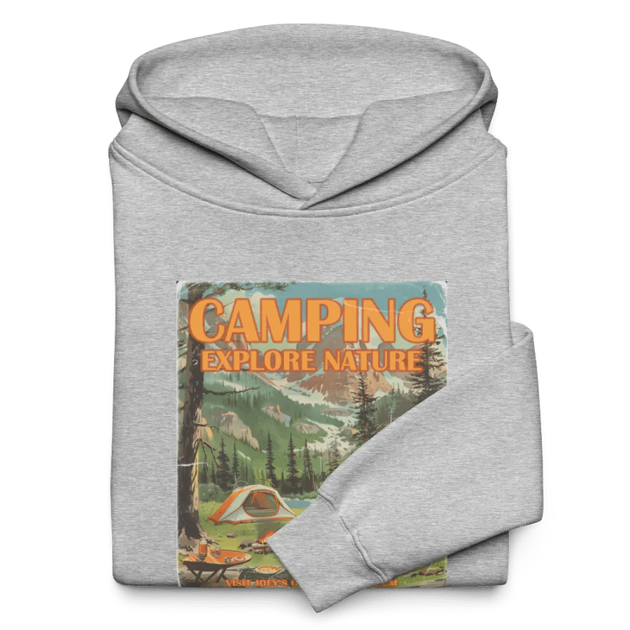 Vintage Camping Adventure Poster Hoodie product image (11)