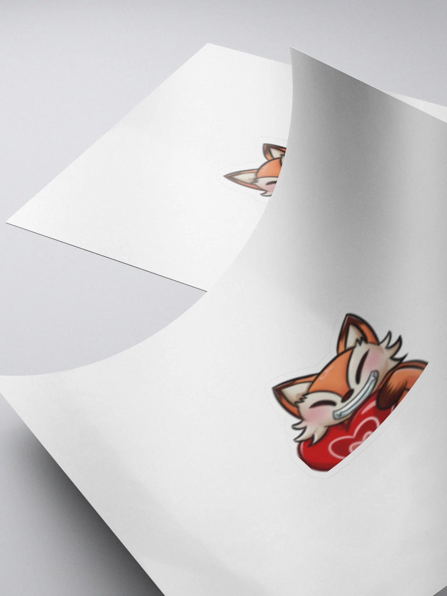 Foxxy Love Emote Sticker 1.5