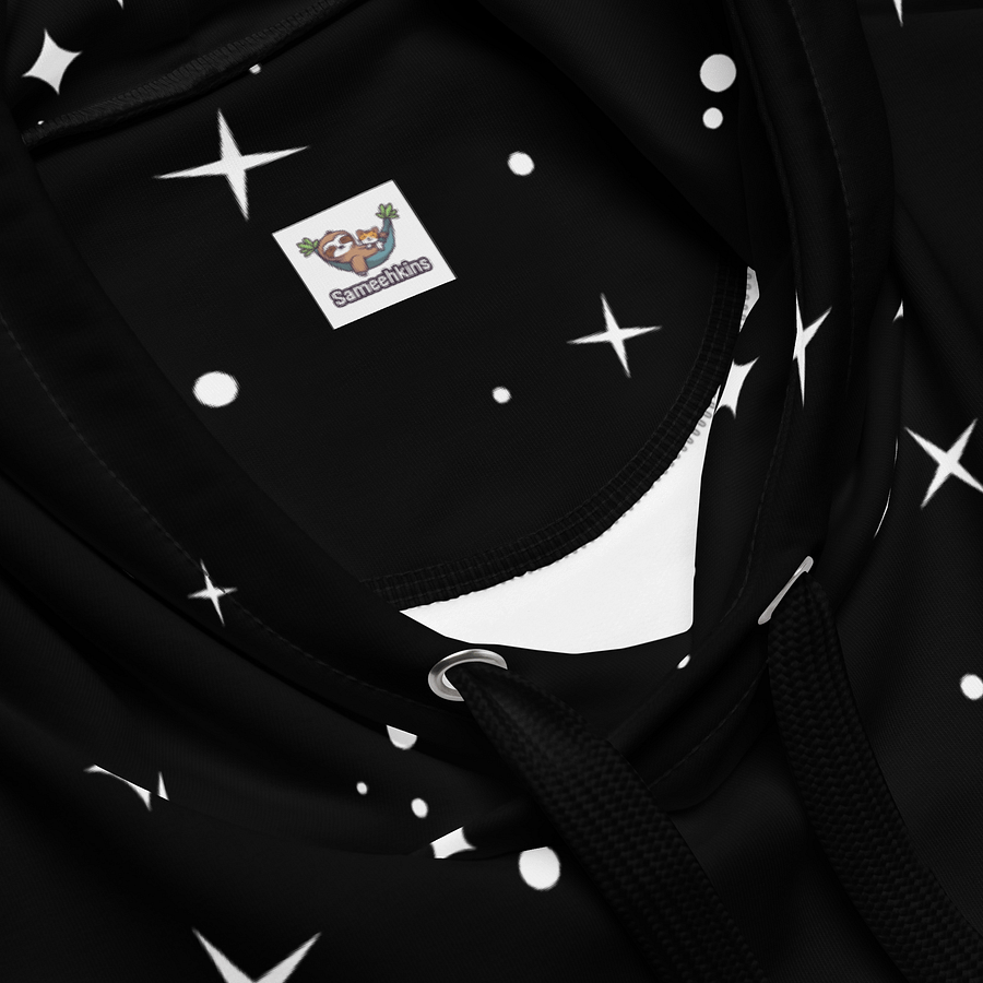 Starry Night Unisex Recycled Hoodie product image (4)