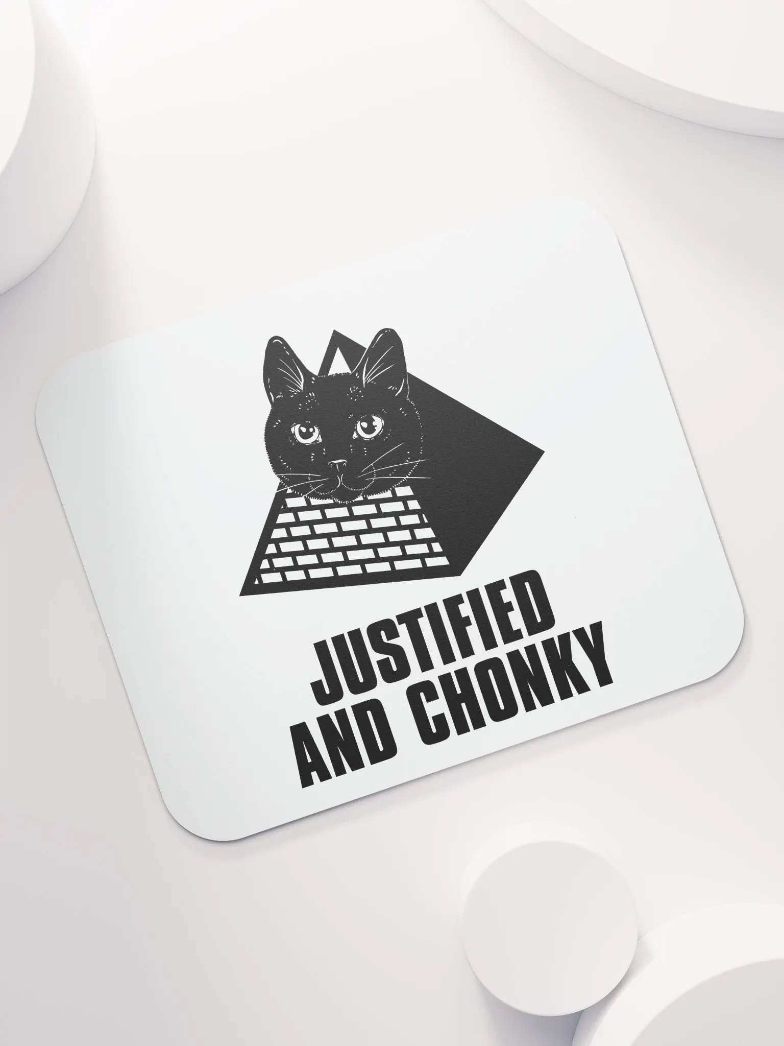 DJ STRIGOI JUSTIFIED AND CHONKY MOUSEPAD product image (1)