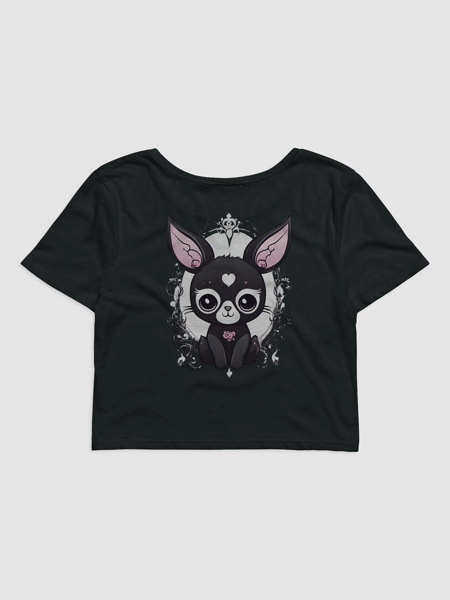 Dead Wicked Kawaii Goth Animal Collection Black and White Bunny product image (2)