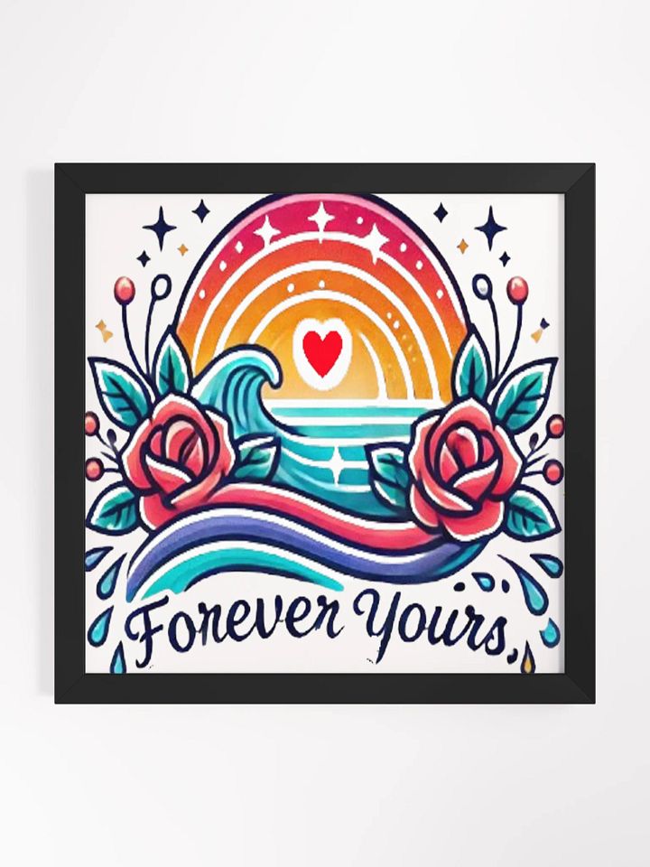 Musical Heartbeat Framed Poster product image (1)