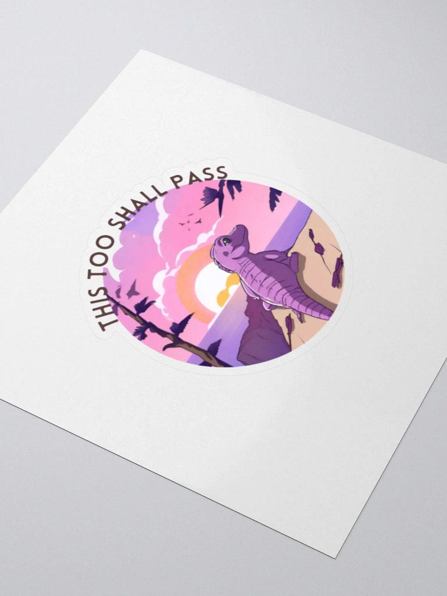 Sunset Gator Sticker product image (7)