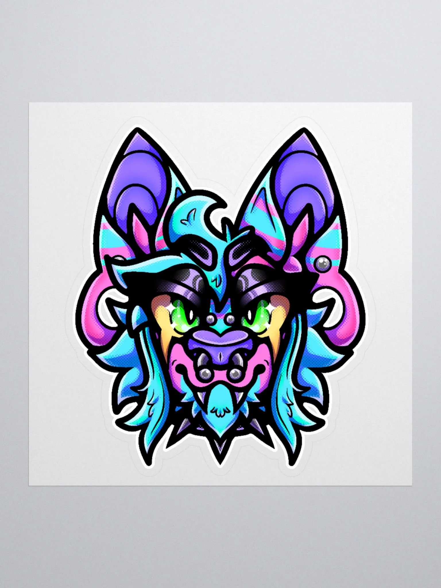 MatchaEXE Symmetrical Icon Sticker product image (2)
