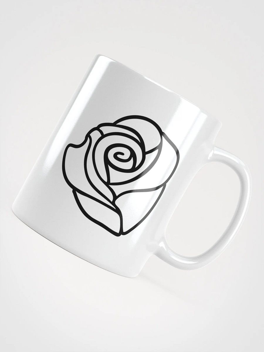 White Rose ceramic mug - B product image (4)