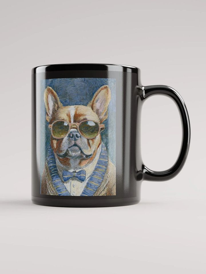 French Bulldog Sunglasses Painting - dogPXL Artistic series Shades Black Mug product image (1)