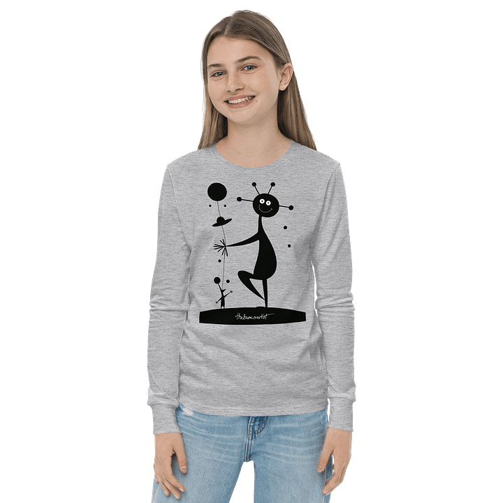 Bella+Canvas Youth Long Sleeve T-Shirt product image (2)